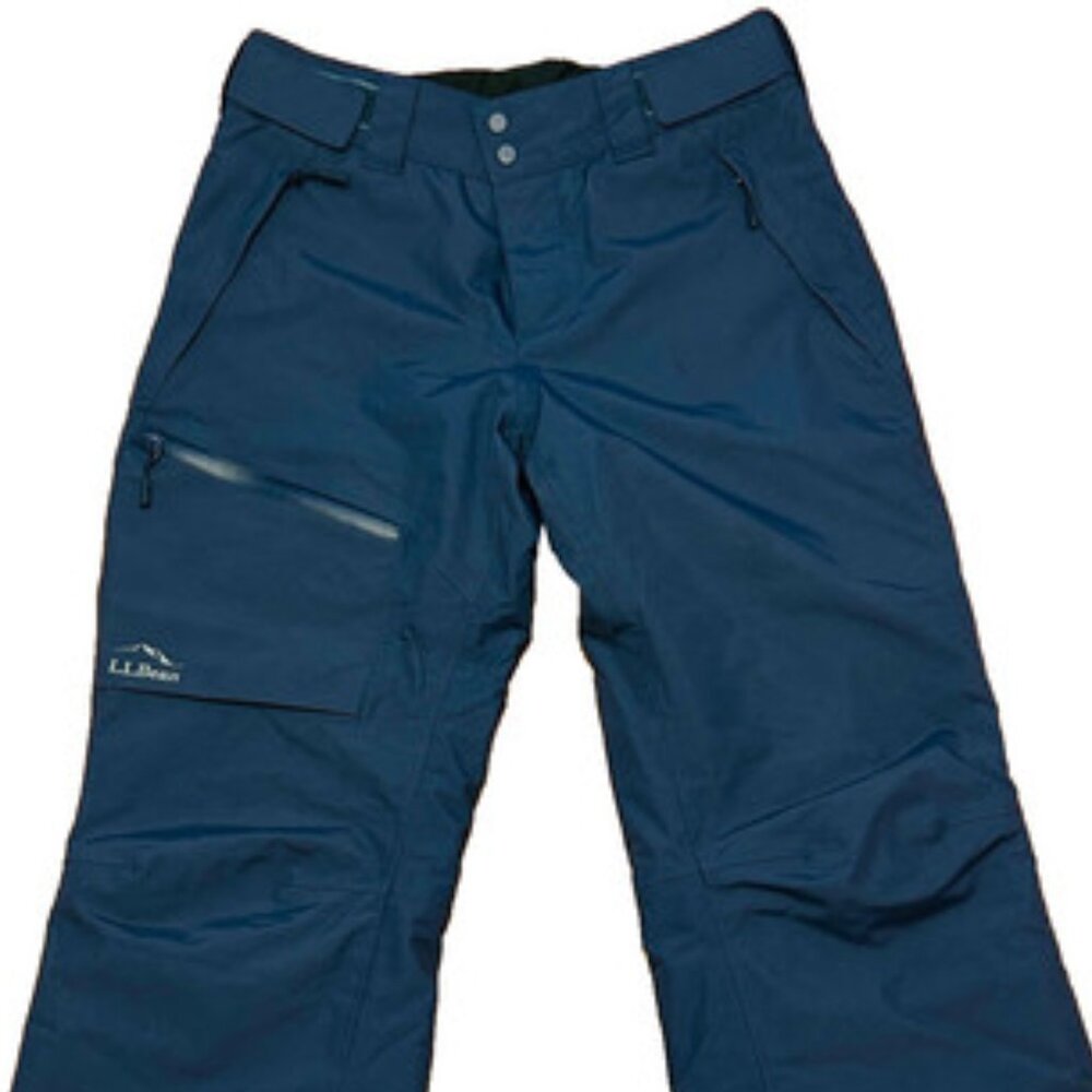 LL Bean Big Boys/Men's Waterproof Insulated Ski/Snowboard Pants Size Small Short